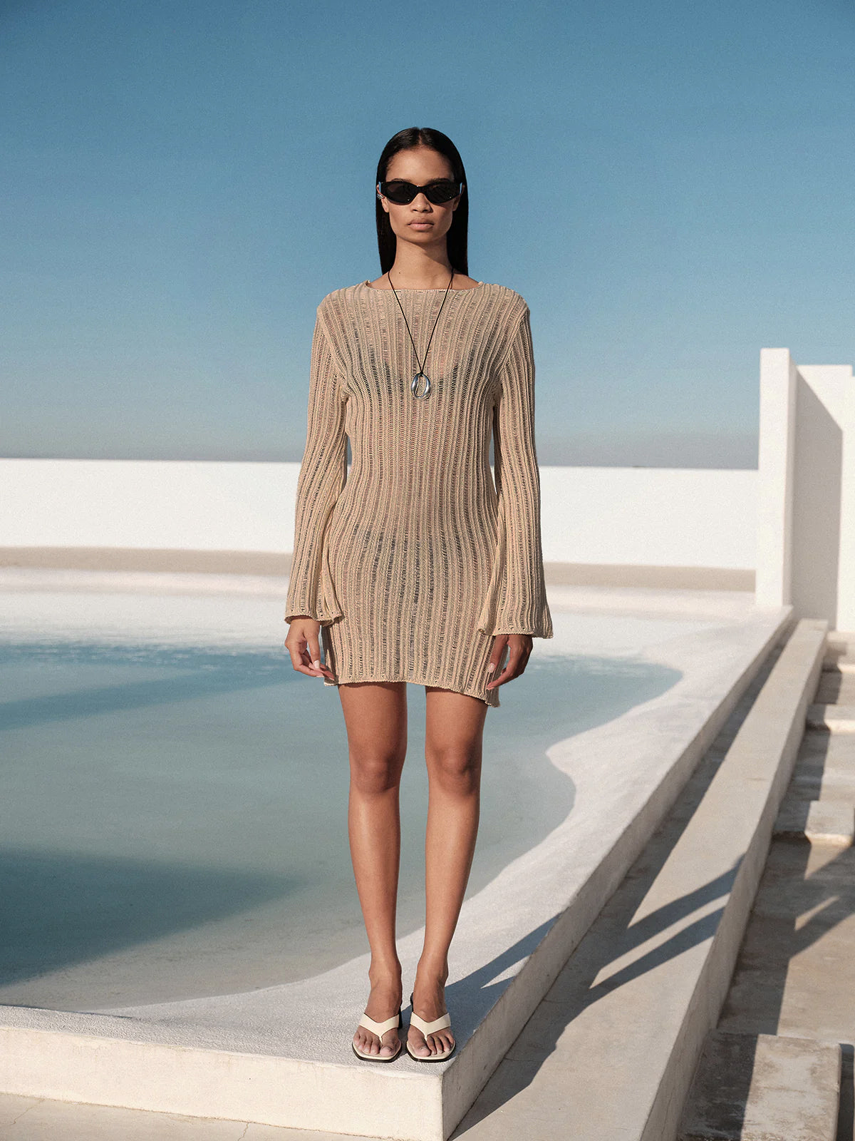Bella Mini Beachwear Elbise
