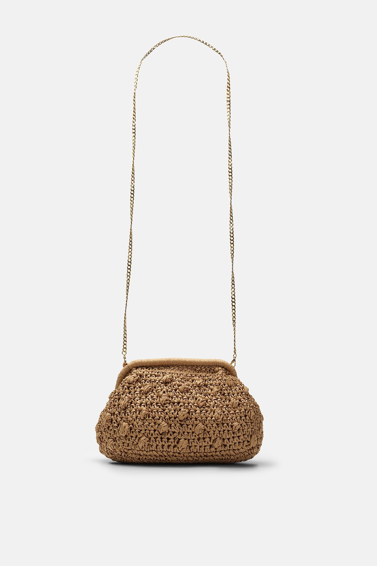 Hasır Clutch Çanta