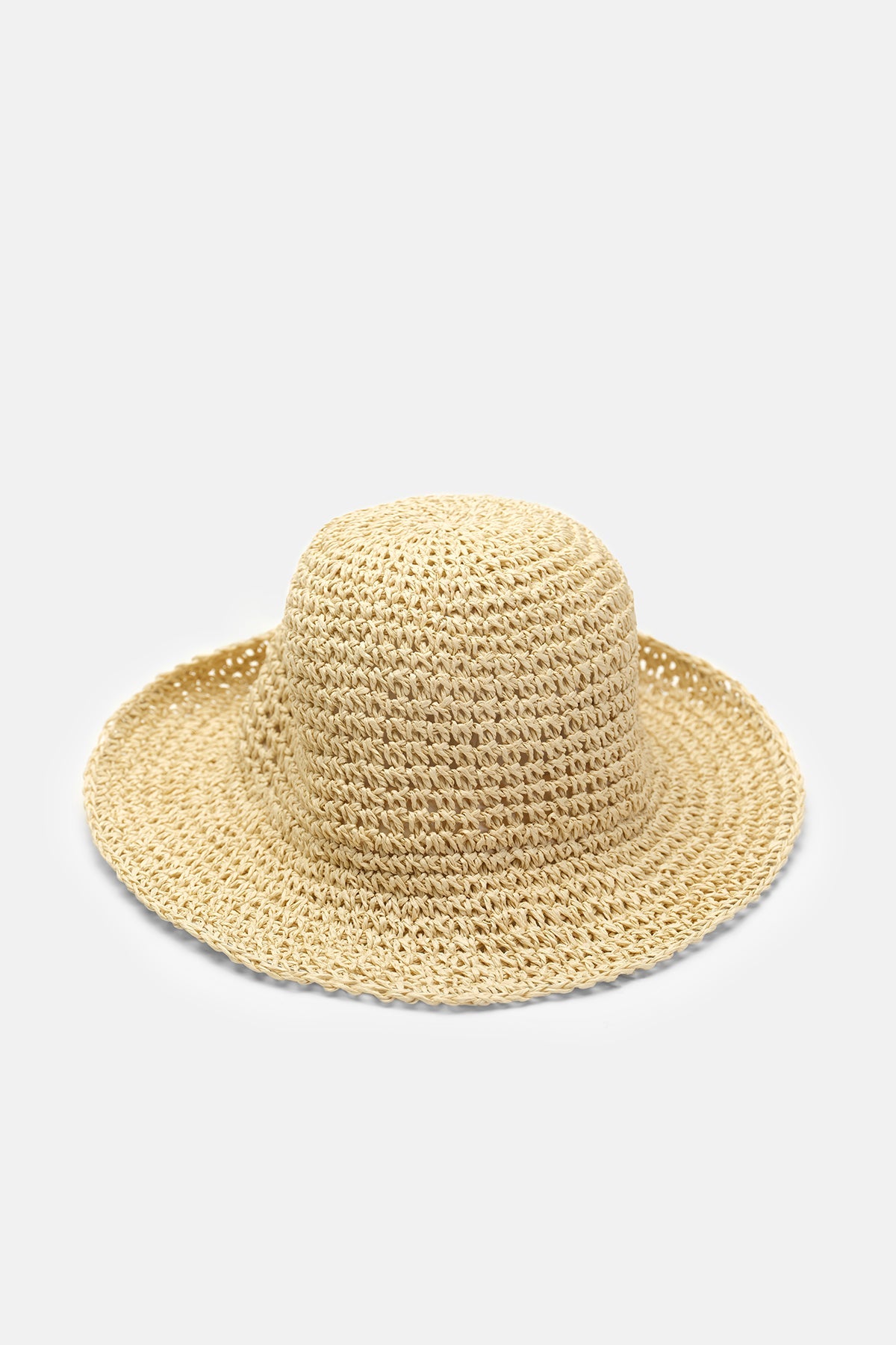 Hasır Bucket Şapka