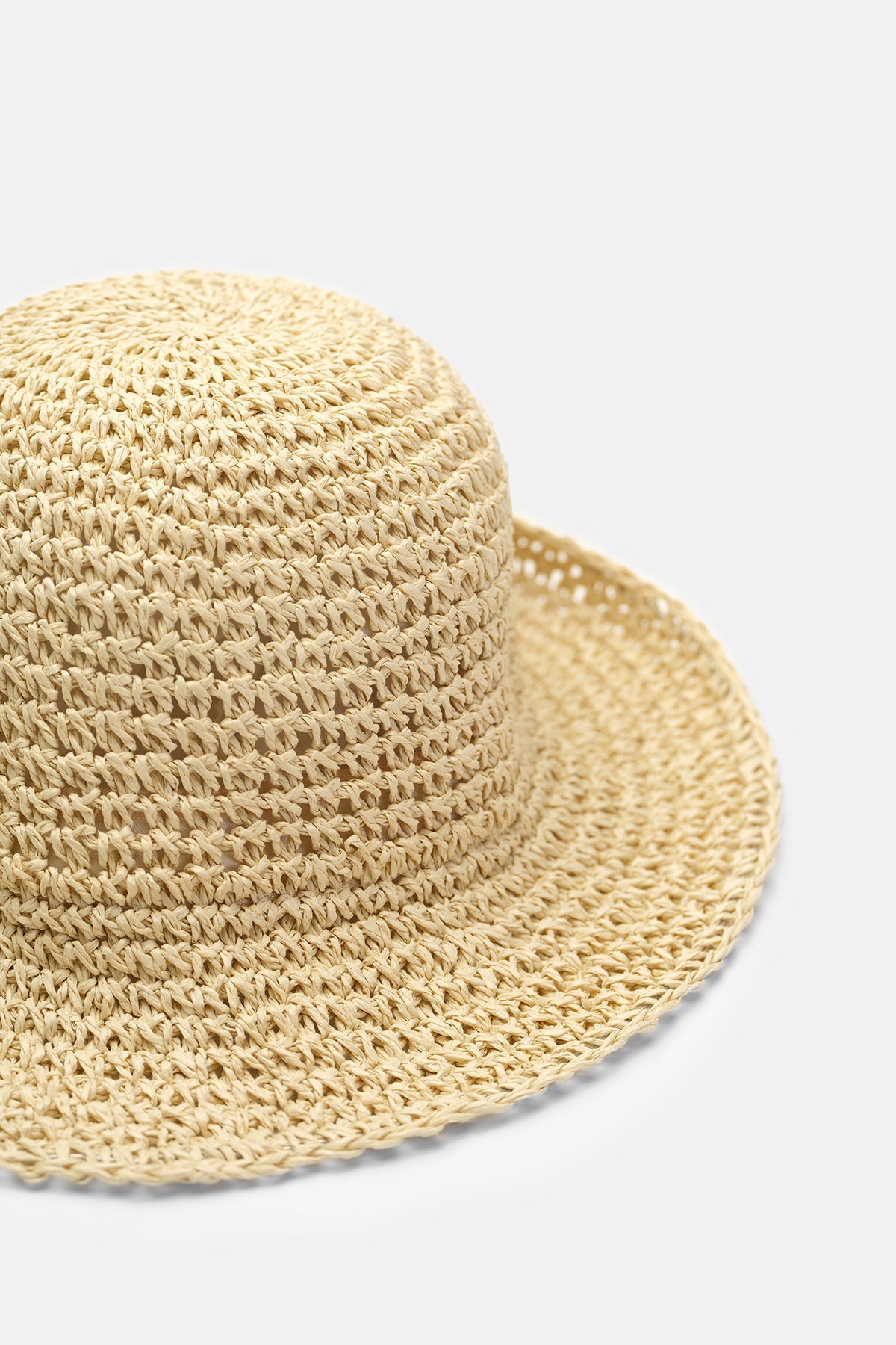 Hasır Bucket Şapka