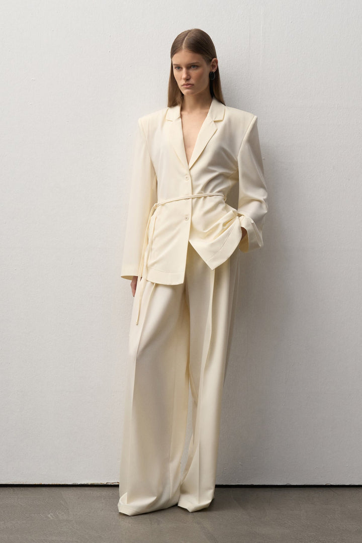 Limited Edition Ceket Palazzo Pantolon Takım