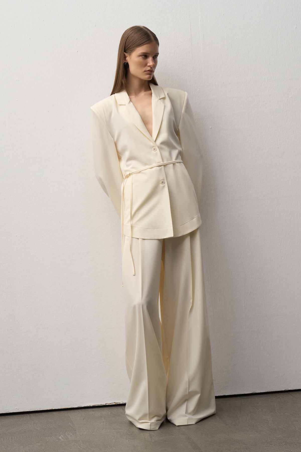 Limited Edition Ceket Palazzo Pantolon Takım