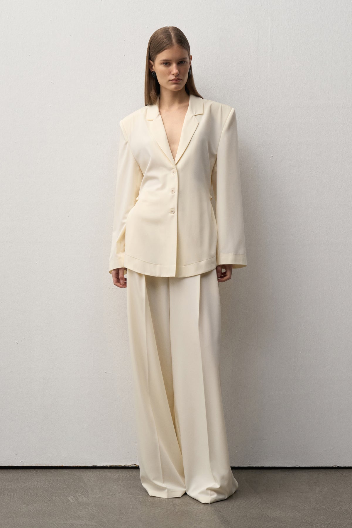 Limited Edition Ceket Palazzo Pantolon Takım