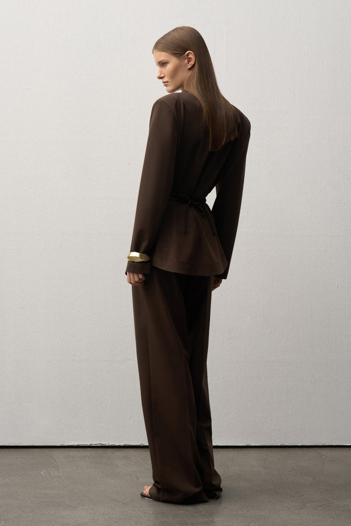Limited Edition Ceket Palazzo Pantolon Takım