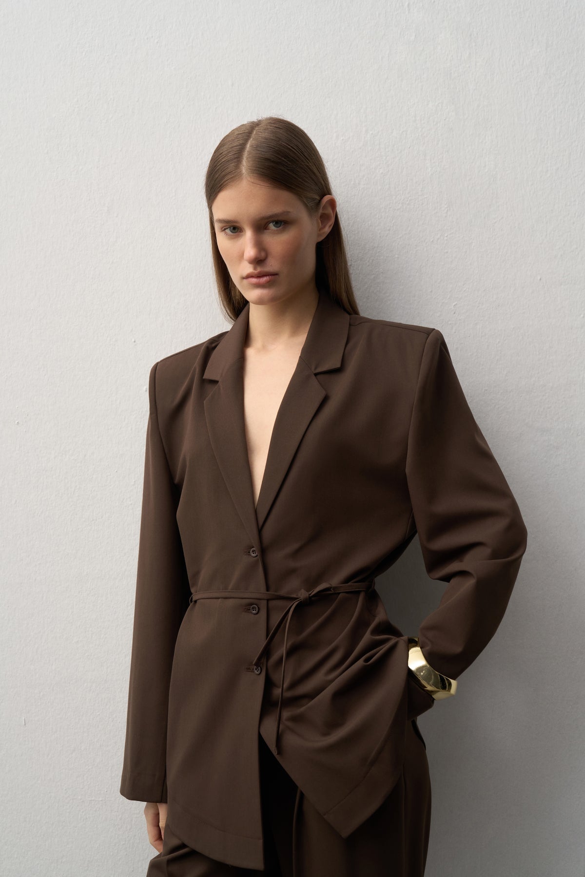 Limited Edition Ceket Palazzo Pantolon Takım